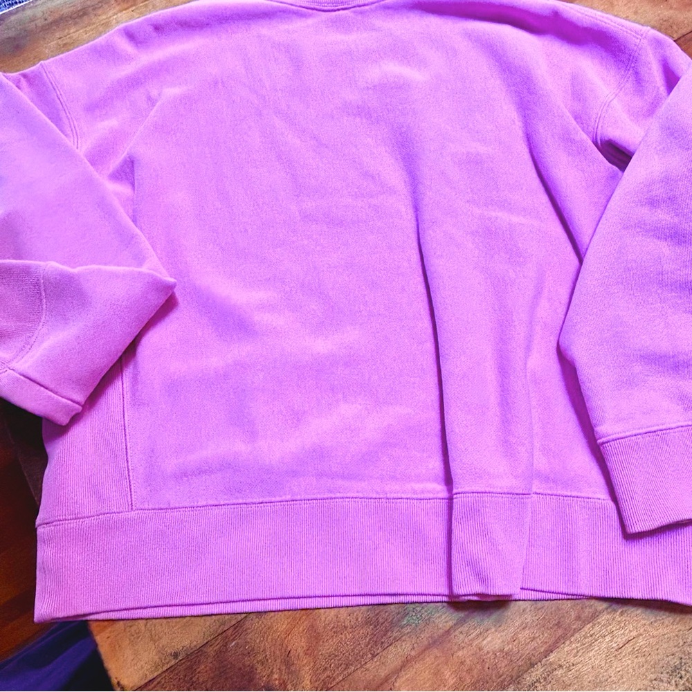Vintage Champion Reverse Weave Pink Spellout Sweatshirt Size XLarge - Picture 4 of 10